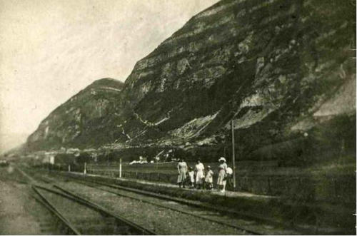 07 - La famille Chevalier Segard sur la ligne en 1922