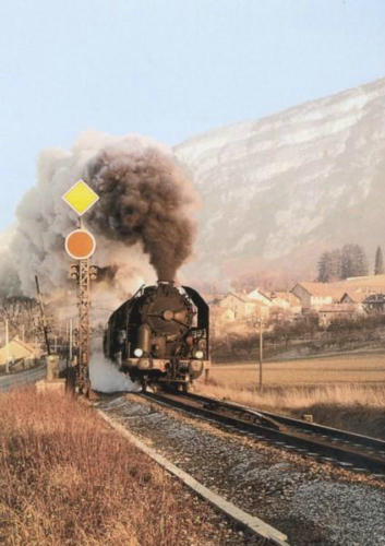 17 - Un vapeur à Bossey-Veyrier